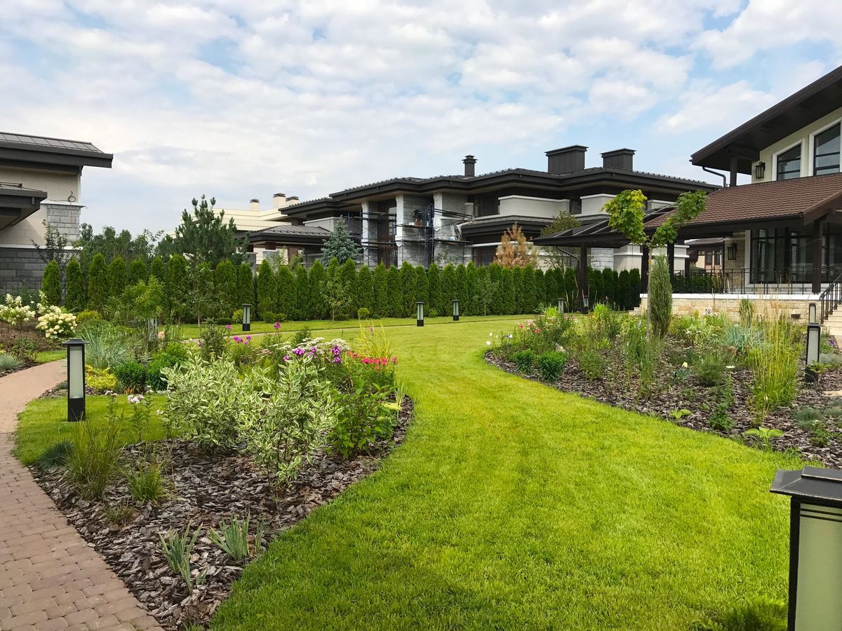 Как оформить лужайку на придомовой территории?