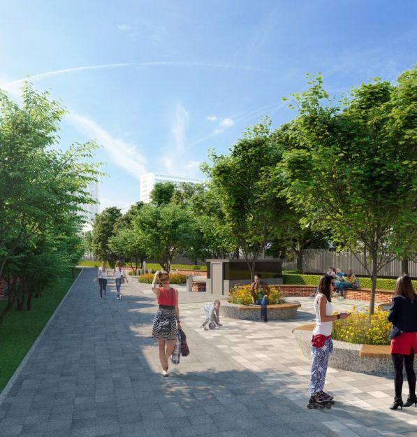 Озеленение территории