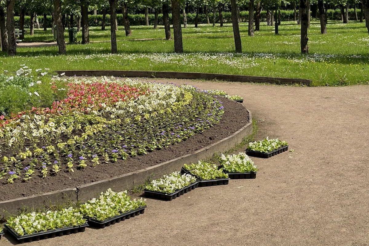 Итальянский сад на небольшой территории